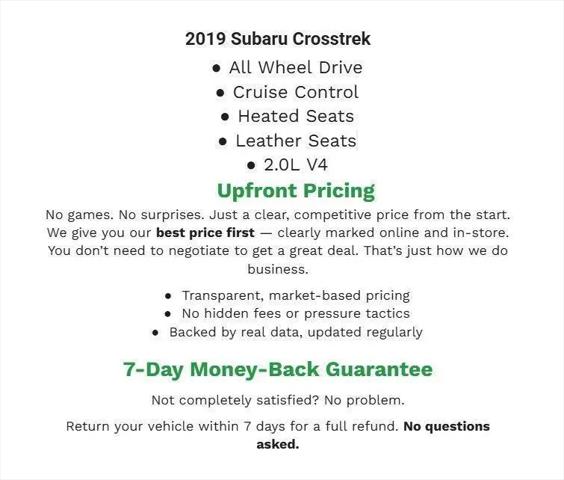 2019 Subaru Crosstrek 2.0i Limited for sale in Appleton, WI