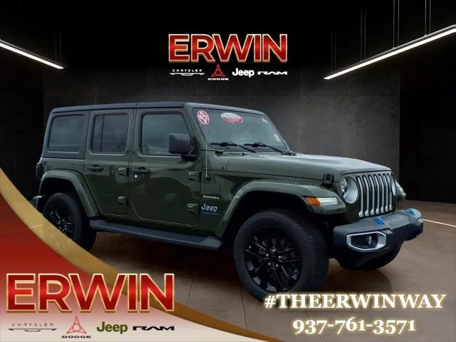 2023 Jeep Wrangler 4xe Sahara 4x4 for sale in Troy, OH