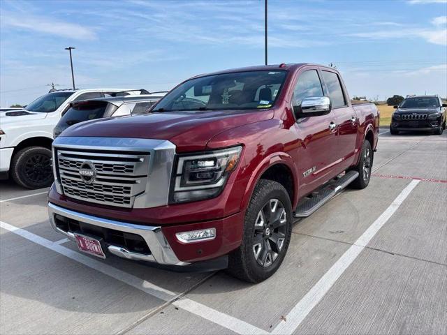 2021 Nissan Titan Crew Cab Platinum Reserve 4x4 for sale in Granbury, TX