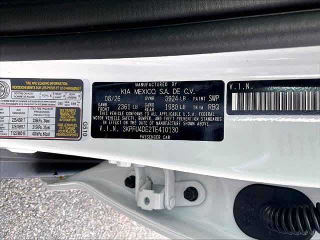 2026 Kia K4 EX