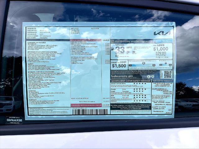 2026 Kia K4 EX