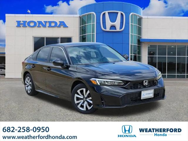 2026 Honda Civic LX for sale in Weatherford, TX