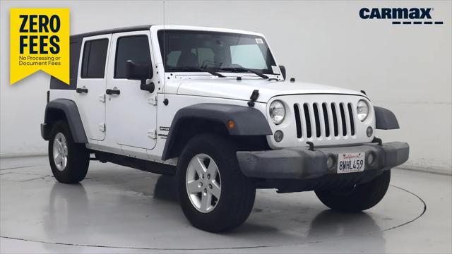 2016 Jeep Wrangler Unlimited Sport for sale in Riverside, CA