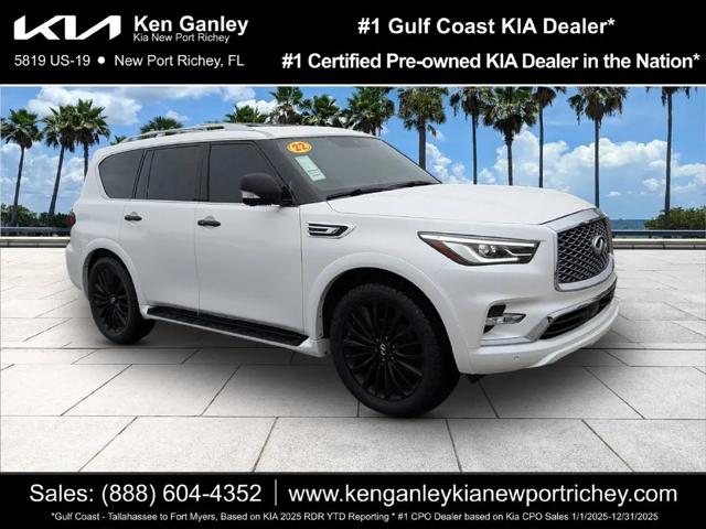 2022 INFINITI QX80 SENSORY for sale in New Port Richey, FL