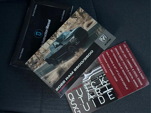 2022 Ram 3500 Big Horn Crew Cab 4x4 8 Box