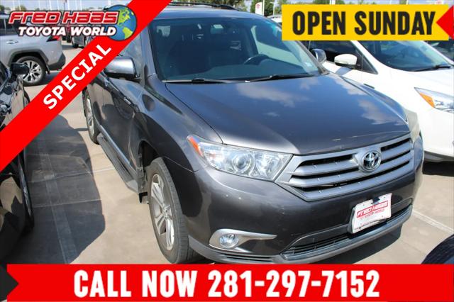 2013 Toyota Highlander Limited V6 for sale in Spring, TX