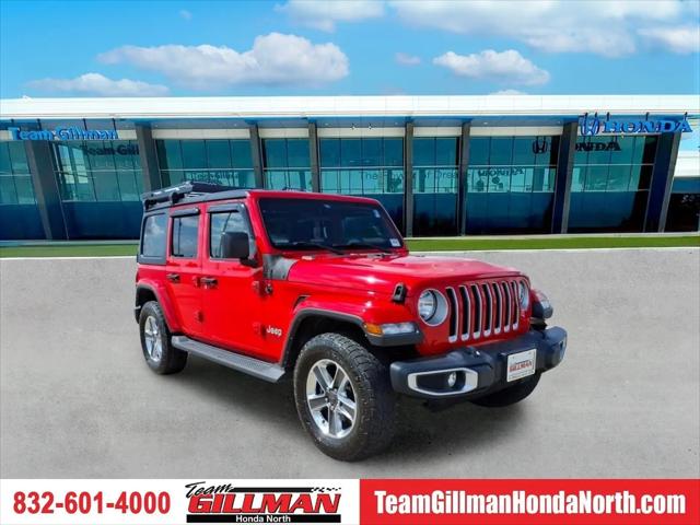 2021 Jeep Wrangler Unlimited Sahara for sale in Houston, TX