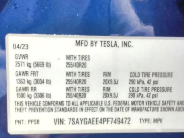 2023 Tesla Model Y Long Range Dual Motor All-Wheel Drive
