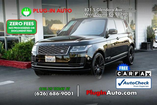 2019 Land Rover Range Rover 5.0L V8 Supercharged for sale in West Covina, CA