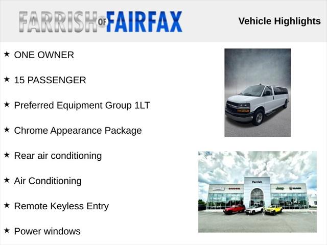 2025 Chevrolet Express Passenger RWD 3500 Extended Wheelbase LT 2025 Chevrolet Express Passenger RWD 3500 Extended Wheelbase LT