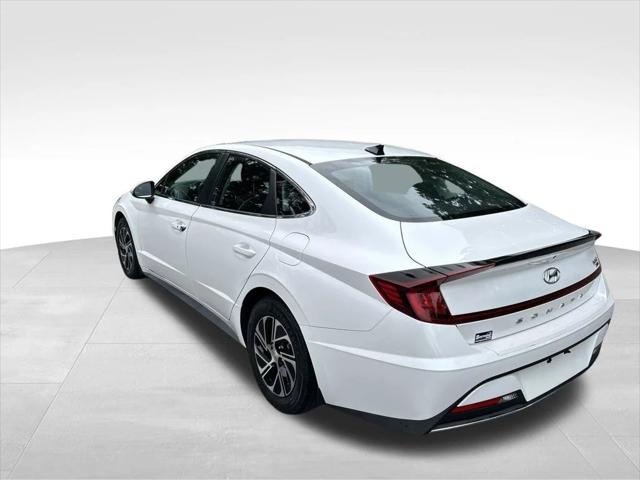 2022 Hyundai Sonata Hybrid Blue 2022 Hyundai Sonata Hybrid Blue