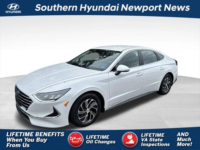 2022 Hyundai Sonata Hybrid Blue 2022 Hyundai Sonata Hybrid Blue
