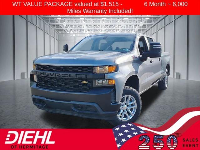 2021 Chevrolet Silverado 1500 4WD Crew Cab Standard Bed WT