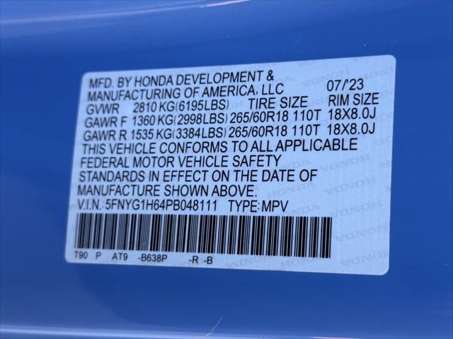 2023 Honda Pilot AWD TrailSport
