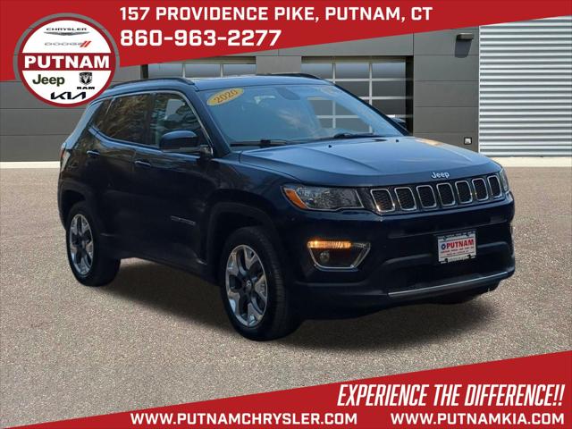 2020 Jeep Compass Limited 4x4 for sale in Putnam, CT