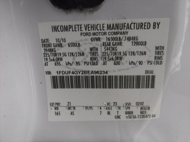 2011 Ford F-450 141  W.B. 2D