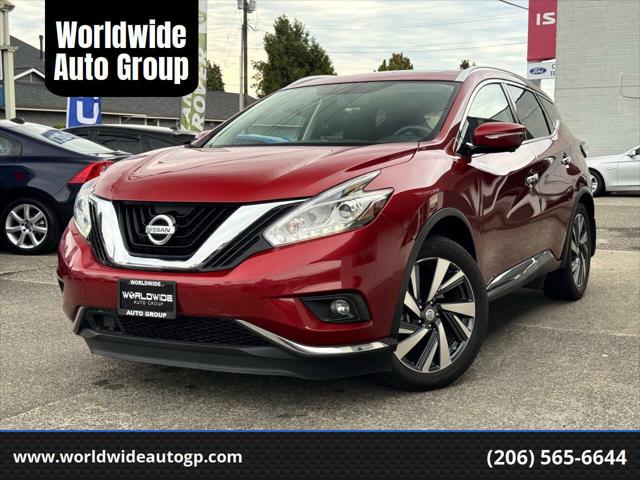 2015 Nissan Murano Platinum AWD 4dr SUV for sale in Auburn, WA