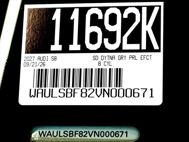 2027 Audi S8 quattro *Ltd Avail*