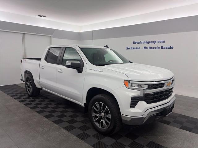 Used 2024 Chevrolet Silverado 1500 4WD Crew Cab Short Bed LT with 2FL For Sale in Cortland, NY