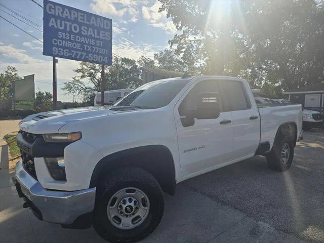 2021 Chevrolet Silverado 2500HD 4WD Double Cab Standard Bed WT for sale in Conroe, TX