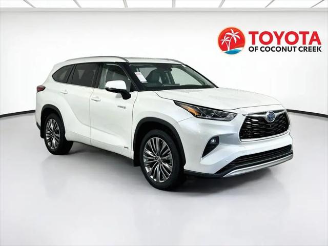 2020 Toyota Highlander Hybrid Platinum for sale in Coconut Creek, FL