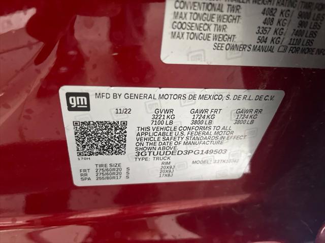 2023 GMC Sierra 1500 4WD Crew Cab Standard Box SLT