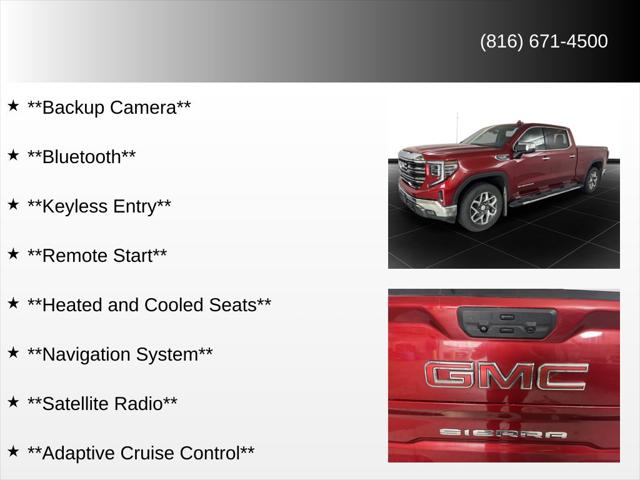 2023 GMC Sierra 1500 4WD Crew Cab Standard Box SLT