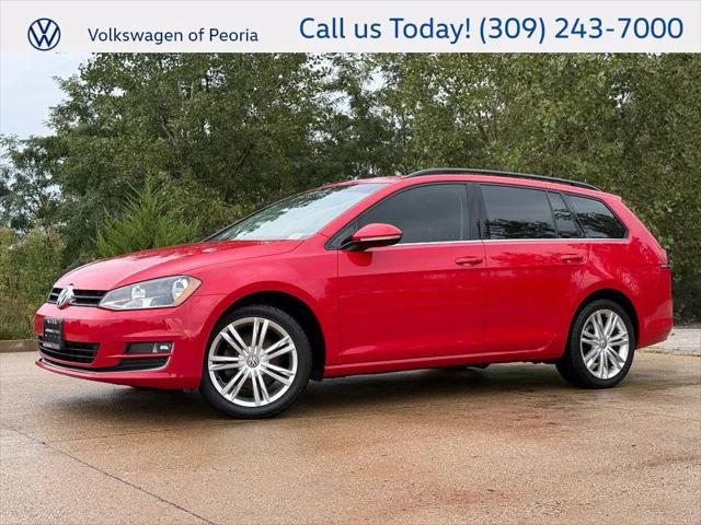 2015 Volkswagen Golf SportWagen TDI SE 4-Door for sale in Peoria, IL