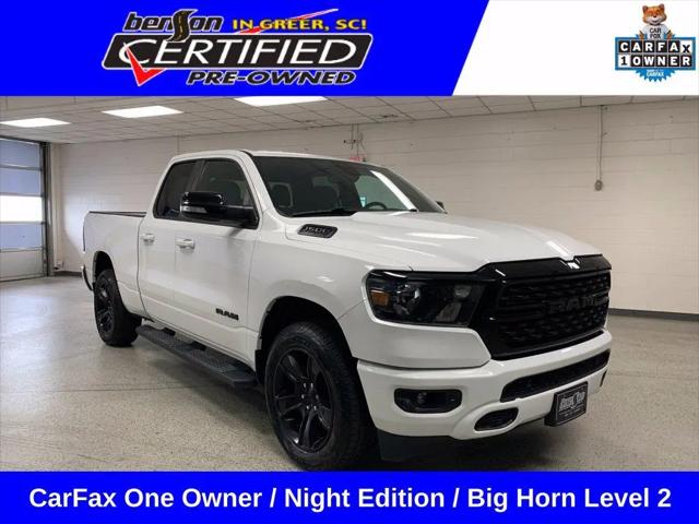 2022 Ram 1500 Big Horn Quad Cab 4x4 64 Box for sale in Greer, SC
