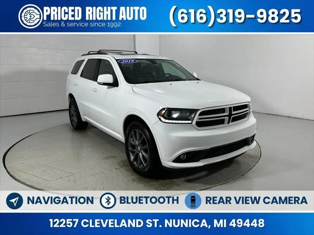 2018 Dodge Durango GT AWD for sale in Nunica, MI