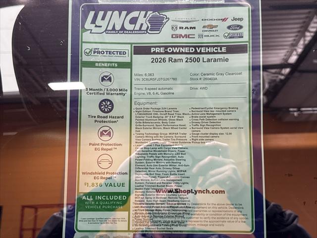 2026 Ram 2500 Laramie Crew Cab 4x4 64 Box