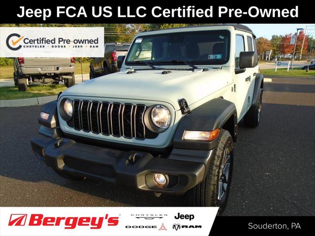 2024 Jeep Wrangler 4-Door Sport S 4x4 2024 Jeep Wrangler 4-Door Sport S 4x4