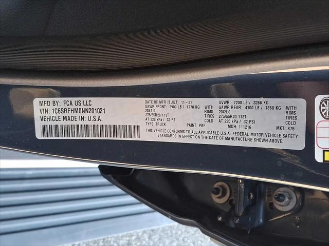 2022 Ram 1500 Limited Crew Cab 4x4 57 Box