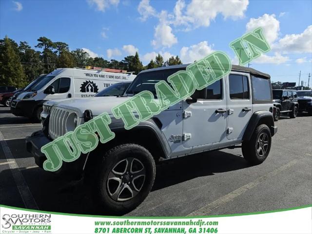 2019 Jeep Wrangler Unlimited Sport S 4x4 for sale in Savannah, GA