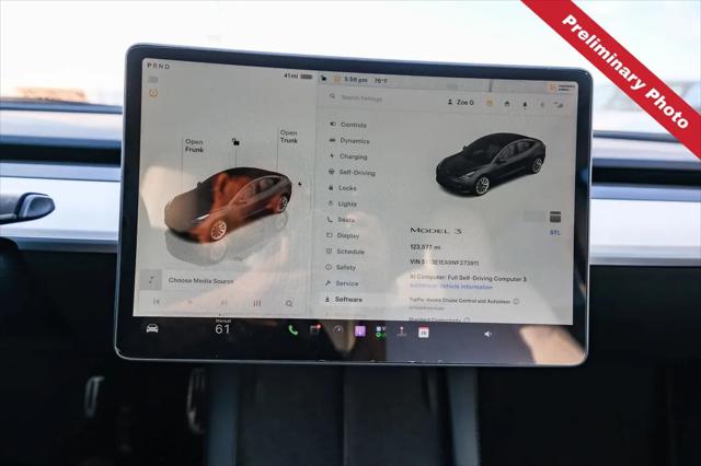 2022 Tesla Model 3 Rear-Wheel Drive