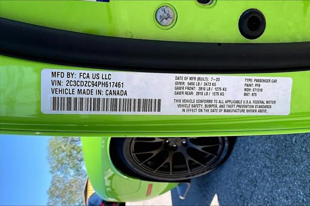 2023 Dodge Challenger SRT Hellcat Jailbreak