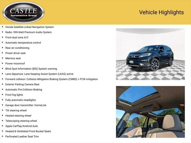 2020 Honda Pilot AWD Elite