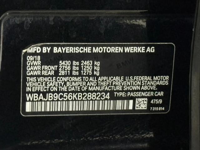 2019 BMW M5 xDrive