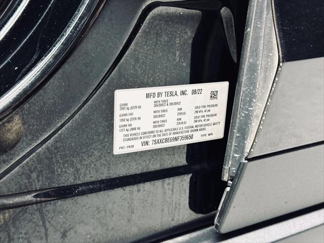 2022 Tesla Model X Plaid Tri Motor All-Wheel Drive