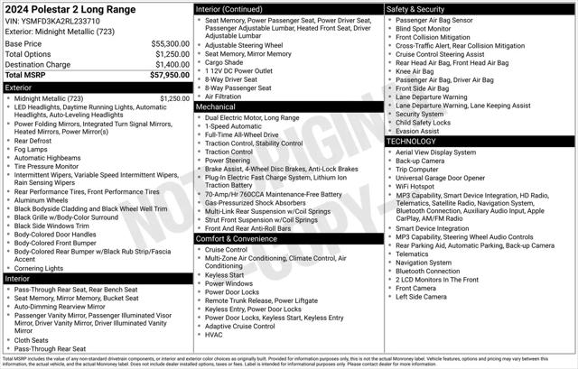 2024 Polestar 2 Standard for sale in Schaumburg, IL