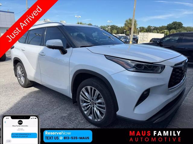 2024 Toyota Highlander Platinum for sale in Tampa, FL