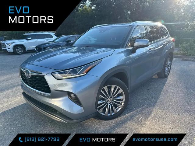 2021 Toyota Highlander Hybrid Platinum for sale in Seffner, FL