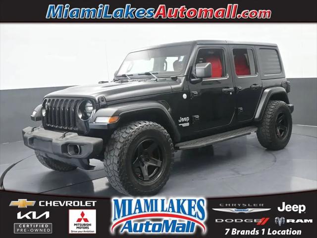 2019 Jeep Wrangler Unlimited Sport S 4x4 for sale in Miami Lakes, FL