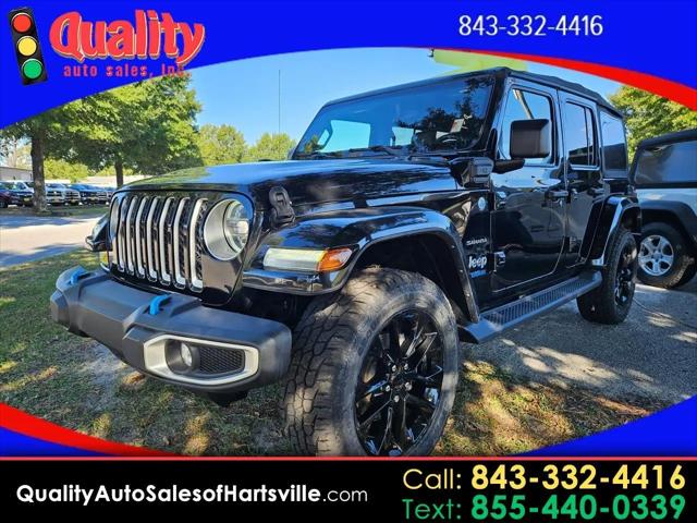 2022 Jeep Wrangler 4xe Unlimited Sahara 4x4 for sale in Hartsville, SC