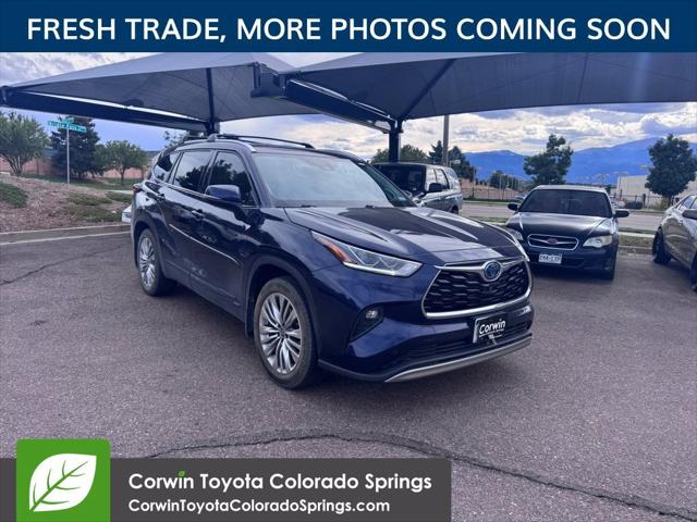 2022 Toyota Highlander Hybrid Platinum for sale in Colorado Springs, CO
