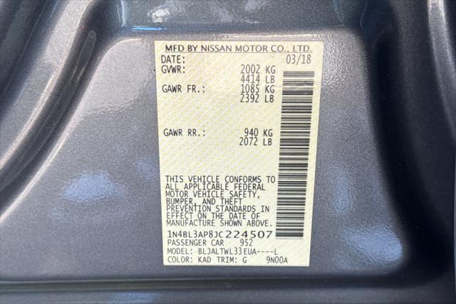 2018 Nissan Altima 3.5 SL