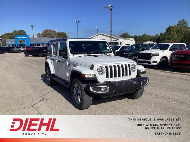 2019 Jeep Wrangler Unlimited Sahara 4x4 for sale in Grove City, PA