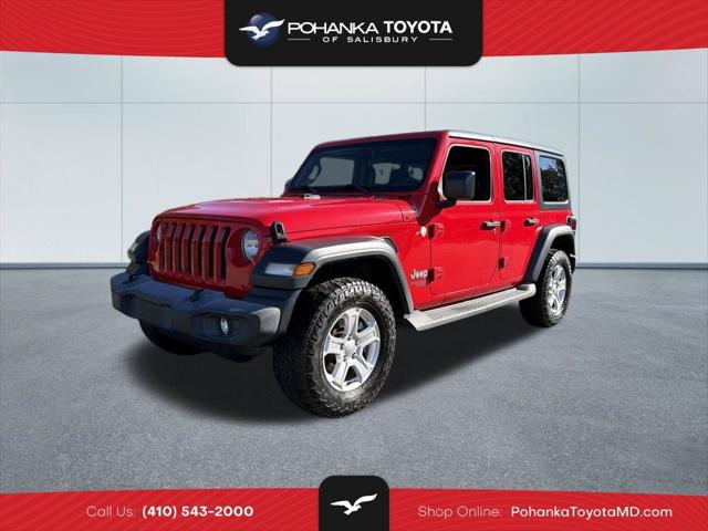 2018 Jeep Wrangler Unlimited Sport S 4x4 2018 Jeep Wrangler Unlimited Sport S 4x4