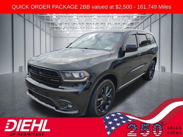 2018 Dodge Durango SXT AWD 2018 Dodge Durango SXT AWD