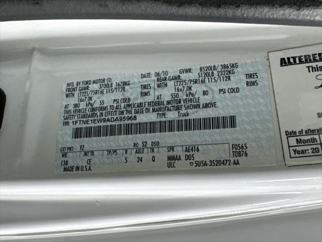 2010 Ford E-150 Commercial